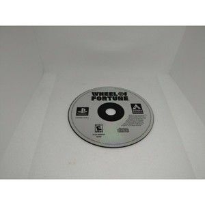 Wheel of Fortune Sony PlayStation 1 1998 CIB DISC ONLY PS1 Video Game Tested